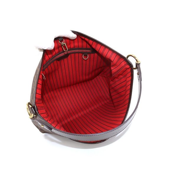 Louis Vuitton Damier Delightful MM Shoulder Bag Ebene - Picture 6 of 8